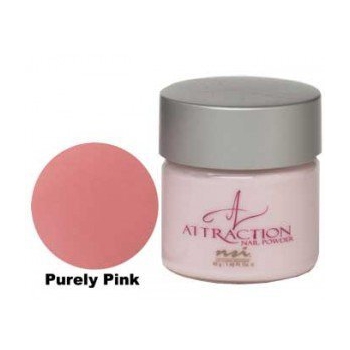 NSI Puder Attraction Purely Pink - ciepły róż 130g 